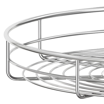 Lazy Susan Turntable for Cabinet - Corner Cabinet Organizer for Kitchen, Full Circle Corner Cabinet Lazy Susan Replacement Shelves Rotating Rack for Corner Base